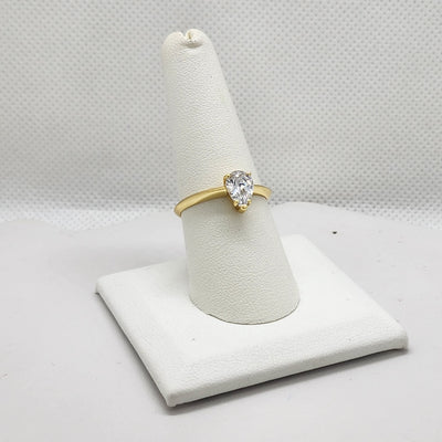 Brand New Sterling Silver 925 Tear drop Gemstone Ring Brand New Sterling Silver 925 Tear drop Gemstone Ring