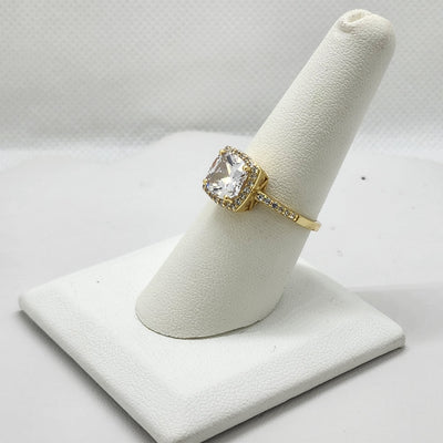 Brand New Sterling Silver 925 Square Gemstone Ring Brand New Sterling Silver 925 Square Gemstone Ring