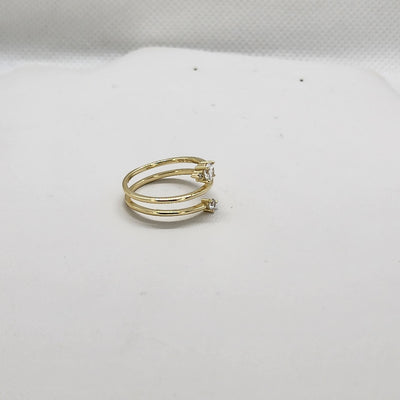 Brand New Sterling Silver 925 twist design Gemstones Ring Brand New Sterling Silver 925 twist design Gemstones Ring