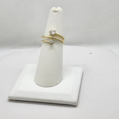 Brand New Sterling Silver 925 twist design Gemstones Ring Brand New Sterling Silver 925 twist design Gemstones Ring