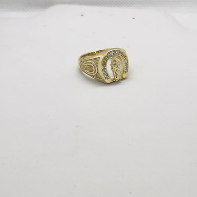 Brand New Sterling Silver 925 San Judas Horseshoe Ring Brand New Sterling Silver 925 San Judas Horseshoe Ring