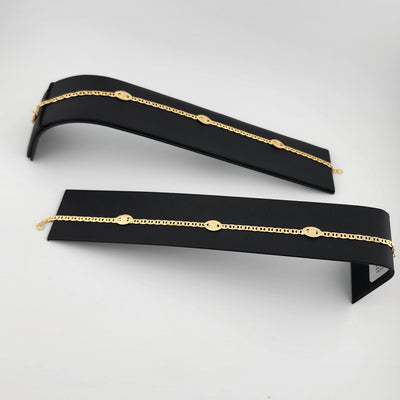 Brand New Brazilian 18k Gold Filled Evil Eye Anklet Brand New Brazilian 18k Gold Filled Evil Eye Anklet