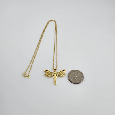 Last one Brand New Multi Colored DragonFly Necklace Last one Brand New Multi Colored DragonFly Necklace