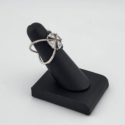 Brand New Sterling Silver 925 Crossover Cross Ring Brand New Sterling Silver 925 Crossover Cross Ring