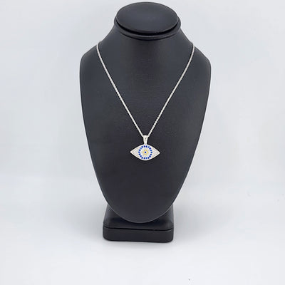 Brand New Sterling Silver 925 Evil Eye Necklace Brand New Sterling Silver 925 Evil Eye Necklace