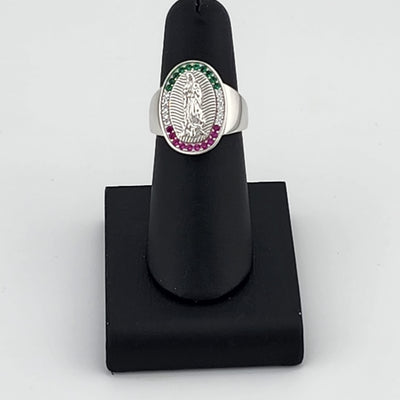 Sterling Silver 925 Virgen De Guadalupe Ring – Faith & Craftsmanship Combined Sterling Silver 925 Virgen De Guadalupe Ring – Faith & Craftsmanship Combined