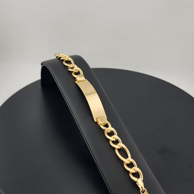 Signature Style – Brazilian 18K Gold Filled ID Bracelet Signature Style – Brazilian 18K Gold Filled ID Bracelet