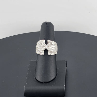 Sterling Silver 925 X CZ Ring – Chic & Dainty Sterling Silver 925 X CZ Ring – Chic & Dainty