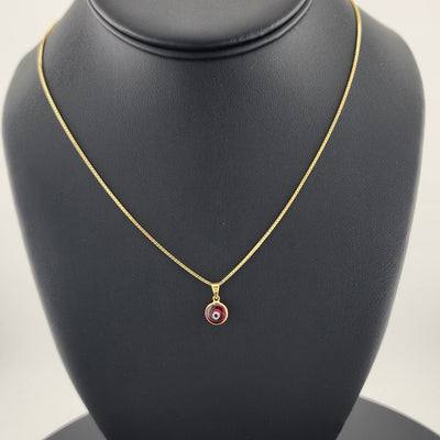 Sterling Silver 925 Evil Eye Pendant – Red Charm Necklace for Protection Sterling Silver 925 Evil Eye Pendant – Red Charm Necklace for Protection