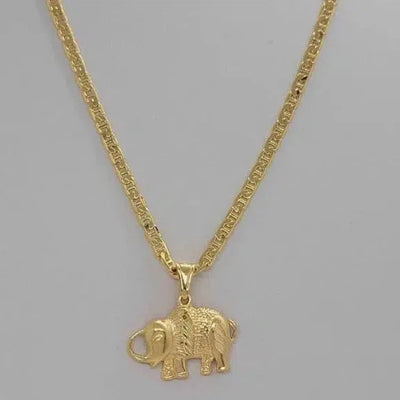 Brand New Brazilian 18k Gold Filled Elephant Necklace Brand New Brazilian 18k Gold Filled Elephant Necklace