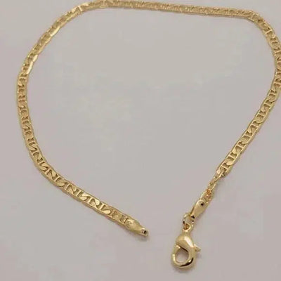 Brand New Brazilian 18k Gold Filled Anklet