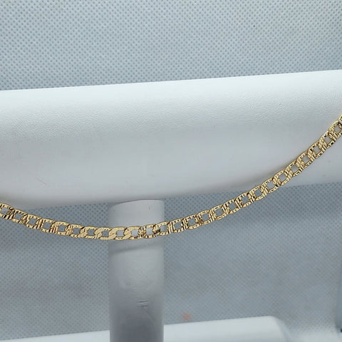 Brand New Brazilian 18k Gold Filled Anklet