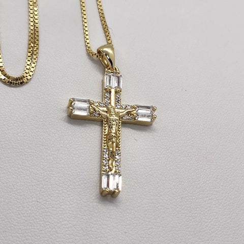 Brand New Sterling Silver 925 Cross Necklace