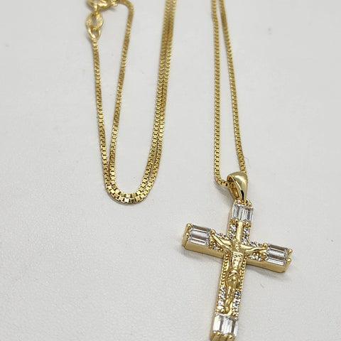 Brand New Sterling Silver 925 Cross Necklace