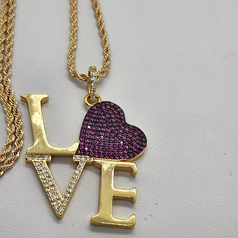 Brand New LOVE Heart Necklace