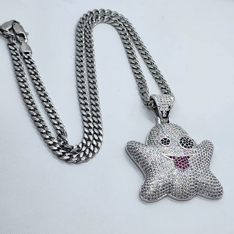 Brand New Cartoon Ghost Necklace