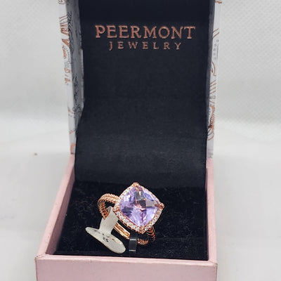 Brand New Peermont Purple Gemstone Ring