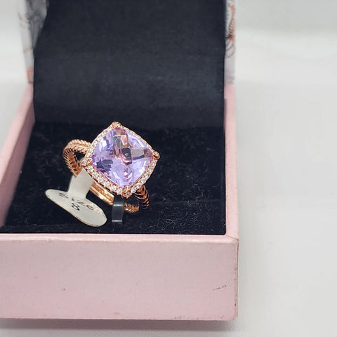 Brand New Peermont Purple Gemstone Ring