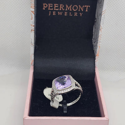 Brand New Peermont Purple Gemstone Ring