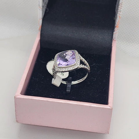 Brand New Peermont Purple Gemstone Ring