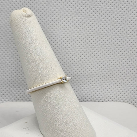 Brand New Sterling Silver 925 White enamel Ring / band