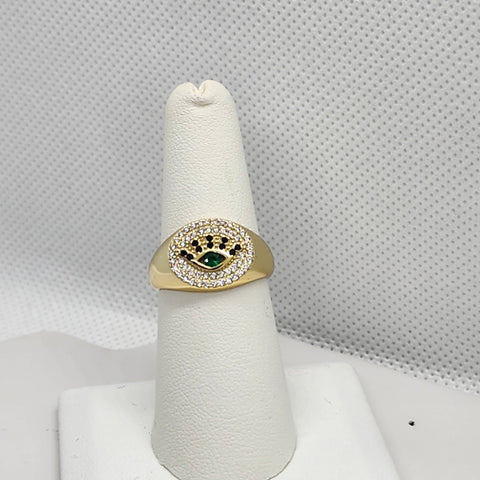 Brand New Sterling Silver 925 Evil Eye Ring