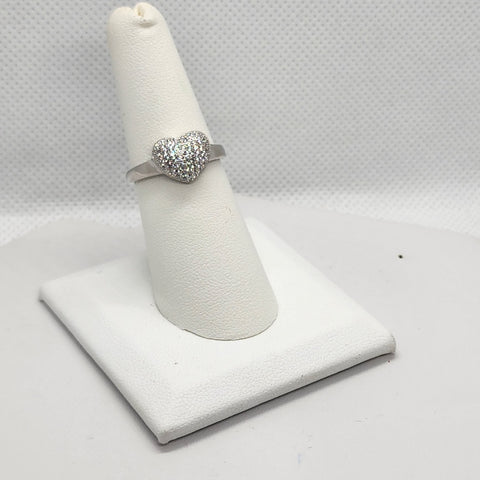 Brand New Sterling Silver 925 Heart Ring