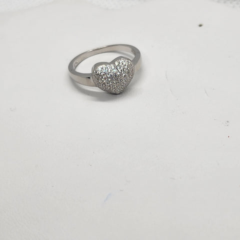 Brand New Sterling Silver 925 Heart Ring