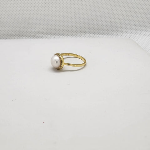 Brand New Sterling Silver 925 Pearl Ring