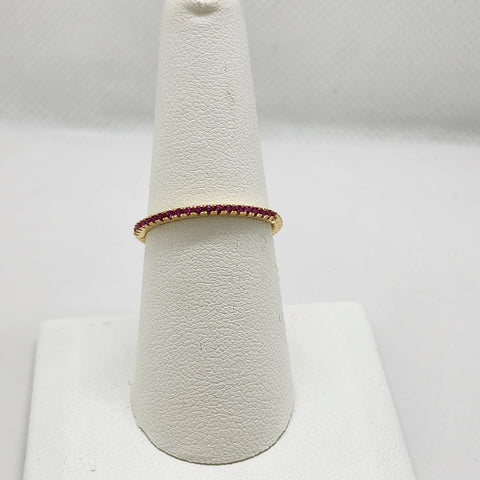 Brand New Sterling Silver 925 Pink Gold  Ring