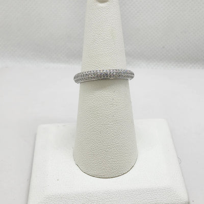 Brand New Sterling Silver 925 Silver CZ Ring