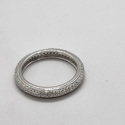 Brand New Sterling Silver 925 Silver CZ Ring