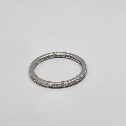 Brand New Sterling Silver 925 Eternity Ring