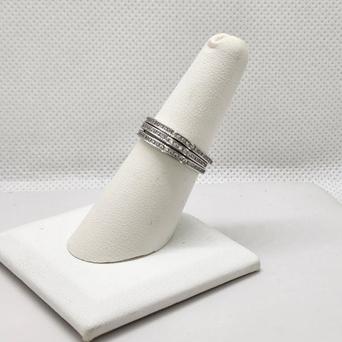 Brand New Sterling Silver 925 3pc Ring