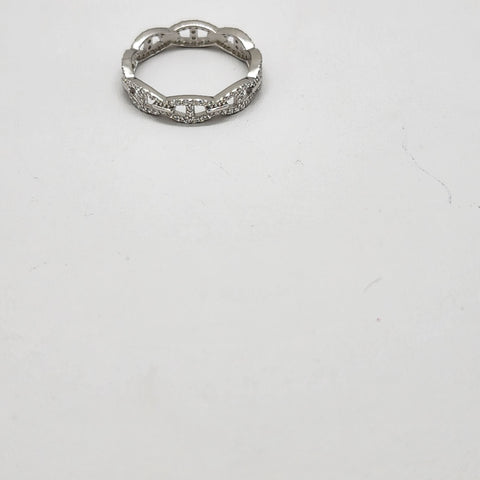 Brand New Sterling Silver 925 Link Design Ring