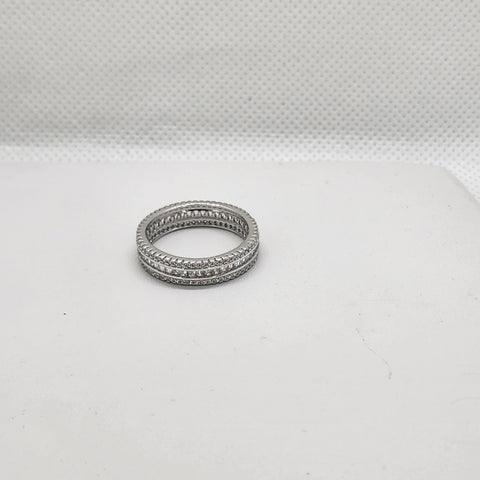 Brand New Sterling Silver 925 Eternity Ring