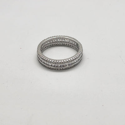 Brand New Sterling Silver 925 Eternity Ring