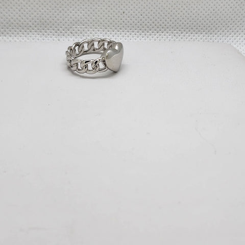 Brand New Sterling Silver 925 Heart Ring