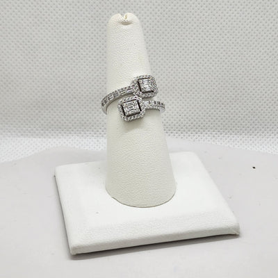 Brand New Sterling Silver 925 Baguette Style Ring