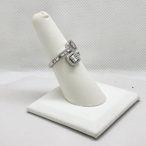 Brand New Sterling Silver 925 Baguette Style Ring