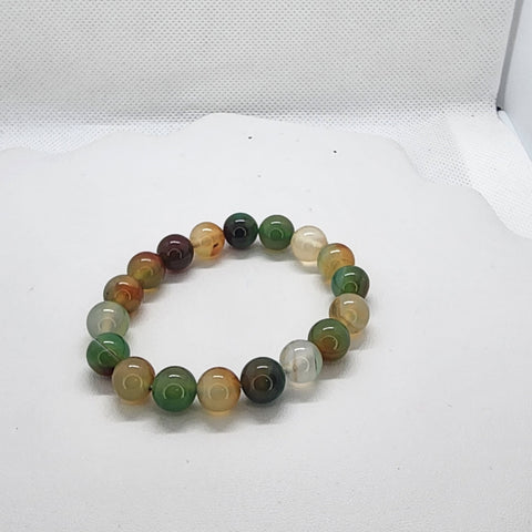 Brand New Multi Color Agate Bracelet