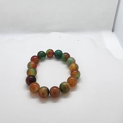 Brand New Multi Color Agate Bracelet