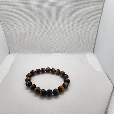 Brand New Tiger Eye Beaded Bracelet