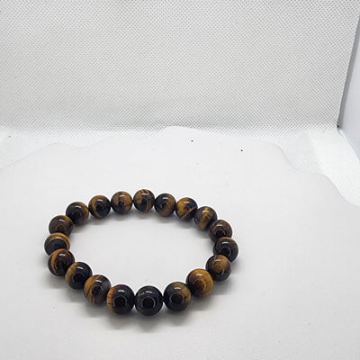 Brand New Tiger Eye Beaded Bracelet