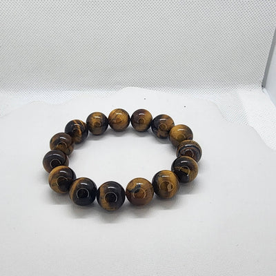 Brand New Tiger Eye Beaded Bracelet