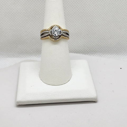 Brand New Sterling Silver 925 3pcs Ring