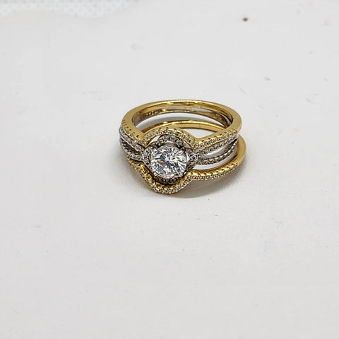 Brand New Sterling Silver 925 3pcs Ring