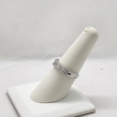 Brand New Sterling Silver 925 Cz Gemstones Ring