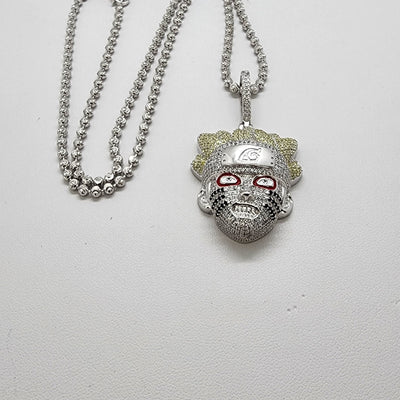 Brand New Sterling Silver 925 Naruto Necklace