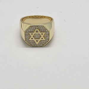 Brand New Sterling Silver 925 Star Of David Ring